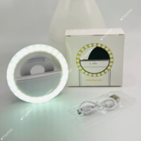 2024 meilleure vente Rechargeable LED Ring Light pour téléphone portable selfie anneau lumineux selfie LED lumières pour téléphone