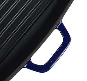 Cast Iron Enamel Non-Stick Multi <strong>Grill</strong> <strong>Pan</strong> Baking Cook Square Fry <strong>Pan</strong> for Outdoor Cooking - Product Image 6