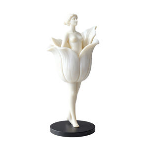 Elegante Statuetta <span class=keywords><strong>Sposa</strong></span> - Scultura Artigianale in Resina Personalizzata, Decorazione Moderna per Soggiorno e Camera da Letto - Product Image 2