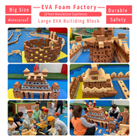 Jouets pour enfants, gros blocs de construction en mousse pour enfants, blocs de mousse géants, briques de construction en mousse pour maison