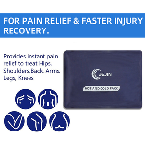 Large Size Reusable Flexible Medical Grade Nylon Gel Hot Cold Pack Ice Pack for <strong>Pain</strong> Relief Everyday Aches Muscle - Product Image 3