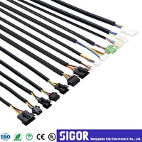 Conector de Doble Fila con Bloqueo PHB de 2.0 mm, Clasificación IP67, Arnés de Cable para Computadora 100% Cobre Puro, Aislamiento de PTFE/PBT, Electrónica Personalizada