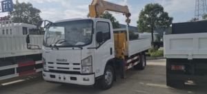 Isuuzu 4*2 עגור משאית הרמת מנוף 8 טון מנופים למשאיות - Product Image 2