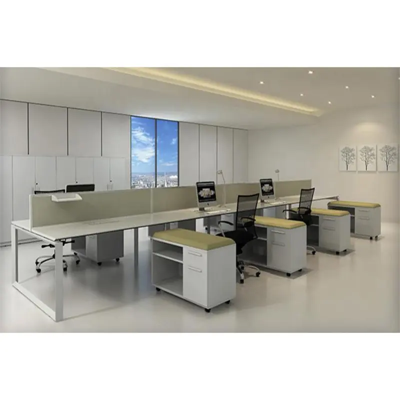 Ufficio cubicolo modulare Workstation ufficio L forma del personale tavolo di lavoro