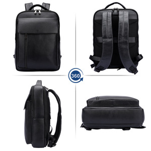 Tiding 15.6-Inch Business Laptop <b>Backpack</b> Waterproof Commuter Bag For Men <b>Black</b> - Product Image 2