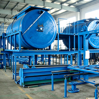 Machine à mousser à rebond à la vapeur de bonne qualité et pratique, machine à fabriquer des blocs de mousse rebondie, équipement de production d'éponges rebondies