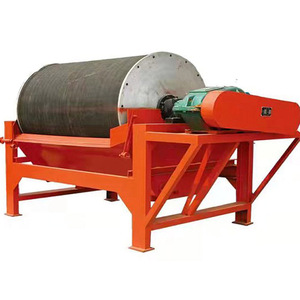 Cylindre séparateur magnétique à aimant permanent haute résistance 380 V pour usine de traitement du minerai de fer - Product Image 4