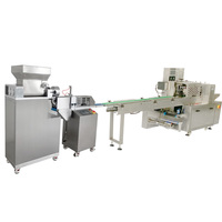 Papa P307 Volautomatische Kleine Size Data Bar Extruder Eiwit Bar Making Machine Fruit Bar Productielijn