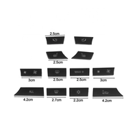 61319313923 Kit de Reparación de la Tapa del Botón de Control de Clima Compatible con BMW Serie 5 F10 F18 F11 Serie 6 F06 F12 F13 Serie 7 2009-2012