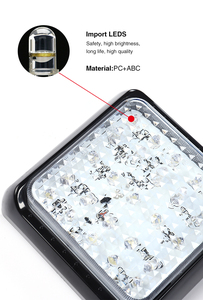 Feu arrière à LED 25, certifié ECE DOT, LTL01WB/WC, 12V/24V, universel, pour camion, remorque, fourgon - Product Image 2
