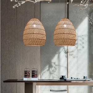 Lampes suspendues en <span class=keywords><strong>bambou</strong></span>, en rotin moderne, pour salon, <span class=keywords><strong>chambre</strong></span> à coucher, salle à manger, Bar, décoration, Loft - Product Image 4