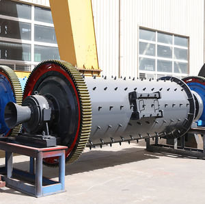 South Africa Batch Dieselbe triebene Goldmine maschine Kugelmühle Kleine Kapazität 1 Tonne pro Stunde - Product Image 2