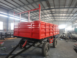 <span class=keywords><strong>Remolque</strong></span> de Volteo de Servicio Pesado de 8 Toneladas, <span class=keywords><strong>Remolque</strong></span> para Tractor, <span class=keywords><strong>Remolque</strong></span> Agrícola con Volteo Hidráulico, <span class=keywords><strong>Remolque</strong></span> Agrícola de Eje Tándem - Product Image 2