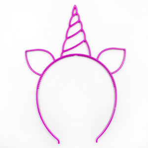 ROMANTIC Latest Design Wholesale Silicone unicorn Flower Girl <strong>Headband</strong> Baby Christmas <strong>Halloween</strong> <strong>Headband</strong> Girls - Product Image 5