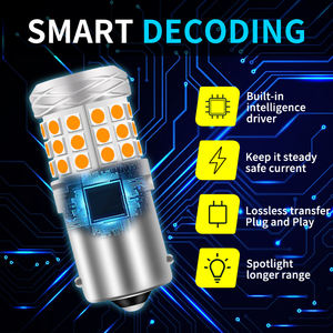 KaiDengZhe Lampadine <span class=keywords><strong>LED</strong></span> 1156 per Indicatori di Direzione 6000k Ambra Canbus W21W, Luci Posteriori <span class=keywords><strong>LED</strong></span> 1157 7440 7443 3156 3157 T20 - Product Image 5