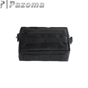 Sac de guidon utilitaire haut de gamme de style club avec fermetures éclair YKK imperméables pour Harley Softail/<span class=keywords><strong>Dyna</strong></span>/Sportster/Street Bob FXBB - Product Image 5