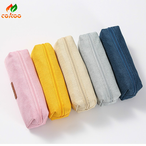 Astuccio in Tessuto Personalizzabile di Grande Capacità, Custodia Rettangolare con Cerniera <span class=keywords><strong>per</strong></span> Studenti, Portapenne in Poliestere con Logo - Product Image 5