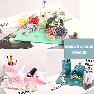 Pigmento de Resina de Óxido de Hierro de Color Sólido Makaron, 16 Colores, Tinte de Resina Epoxi UV Cristalino, 10 ml/Botella, Colorante para Joyería Hecha a Mano - Product Image 3