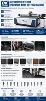 CNC digitaal snijsysteem voor autobekleding, leer, PVC, textiel, schuim en composietmaterialen