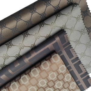 Tám nhân vật kỹ thuật số in Jacquard vải, 5-màu 100% Polyester PVC tráng hành lý - Product Image 5