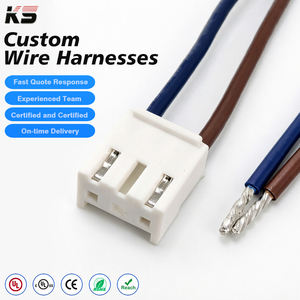 JST VH 3.96 3.96mm 피치 시리즈 3 핀 플러그 단자 커넥터 16AWG 케이블 어셈블리 와이어 하네스 - Product Image 1