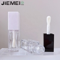 Jiemei Stock – Flacon carré vide 7 ml pour brillant à lèvres, tube applicateur PETG pour blush liquide, contenant de maquillage pour gloss à lèvres – Vente en gros