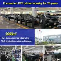 Cowint A1 imprimante DTF 60cm 24 pouces 4 pièces I3200 têtes d'impression utilisées imprimante DTF Machine d'impression imprimante DTF epson l 1800