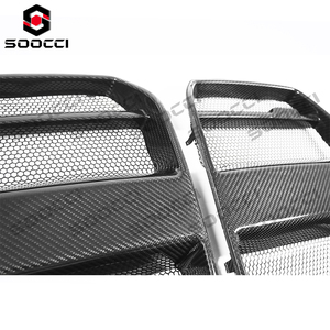 Rejilla de fibra de carbono seca estilo ST con malla metálica para BMW M3 G80 G81 M4 G82 G83 Parrilla de carbono Anti Insec Net instalación perfecta - Product Image 2