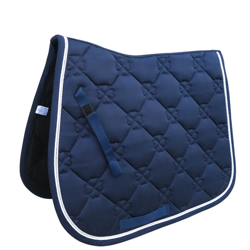 Hete Verkoop Paardrijden Honingraat Rood Blauw Doek Paardenpaard Zadelpad Met Bandage