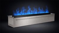 Nouvelle Arrivée Insert de Cheminée LED Sans Chaleur au Design Moderne, Vapeur d'Eau 3D, Télécommande, Matériau Acier, Pour Appartement Intérieur, Garantie 2 Ans