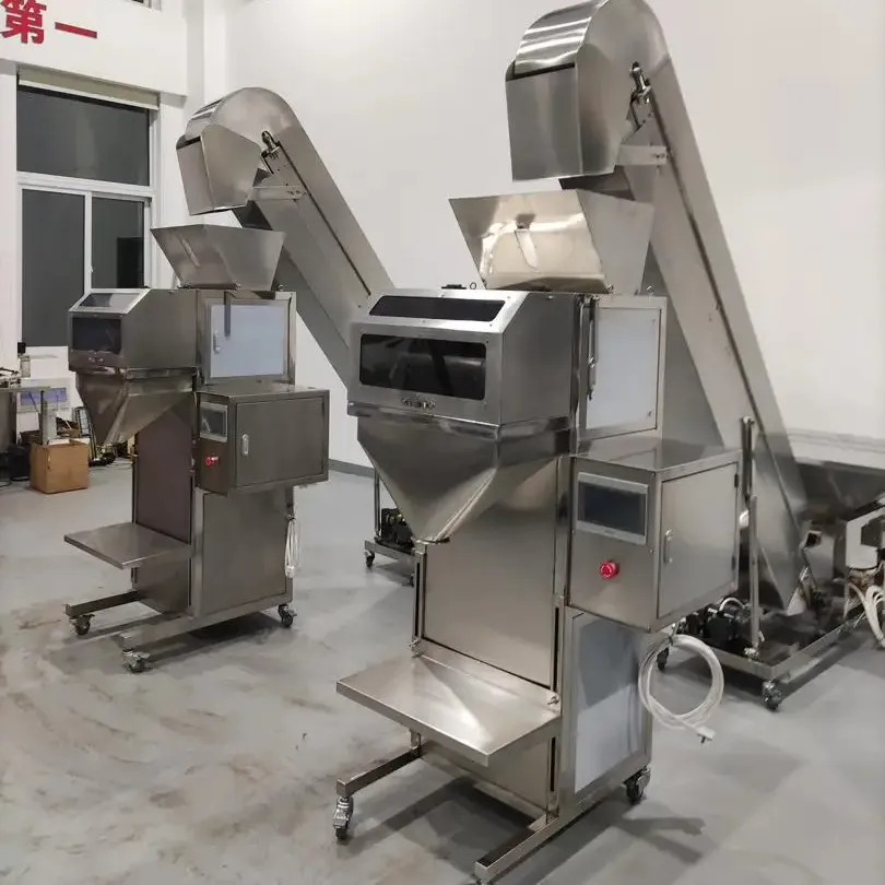 Semi Automatic 200g 500g 1000g Mixed Nuts Packing Machine Rice Bean Grain Weighing Filling Machine