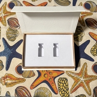 Emballages personnalisés prêts à être expédiés, flacons stériles, paquets adaptés aux cosmétiques généraux, boîtes en papier pour flacons à deux pièces