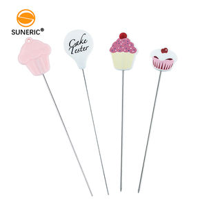 Aiguilles de <span class=keywords><strong>test</strong></span> en acier inoxydable, outil de brochage, bâtonnet métallique, testeur de gâteau pour la boulangerie - Product Image 2