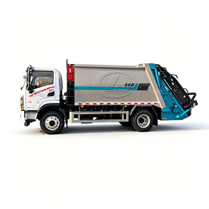 รถบรรทุกอัดขยะติดตั้งด้านหลัง Dongfeng รุ่นพิเศษ โครงสร้างพิเศษ 4x2 ขนาด 12 คิวบิกเมตร ระบบไฮดรอลิก ยูโร 5 ลดราคาพิเศษ - Product Image 1