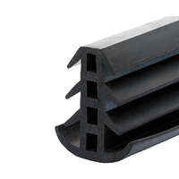 Joint d'étanchéité pour panneau solaire, joint de couture de qualité supérieure pour panneau photovoltaïque, en caoutchouc EPDM en forme de T, isolateur de vibrations en caoutchouc, taille personnalisée, noir