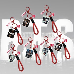 Decorazioni Pendenti Trendy <span class=keywords><strong>KPOP</strong></span>, Portachiavi in Acrilico con Stelle Coreane, Nuovo Album, Supporto per Concerti e Tour Mondiali - Product Image 1