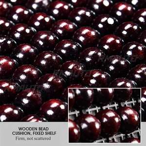 1/2x Car Seat Covers <b>Interior</b> <b>Accessories</b> Wooden Bead Seat Cushion Summer Cool Auto Seat Mat Pad PU Leather Breathable Handmade - Product Image 4