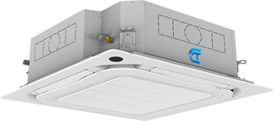 Aire Acondicionado de Techo Tipo Cassette de 1.5 a 5 Toneladas R32, Unidad de Aire Acondicionado Split para Oficina, Tienda, Fábrica, Hotel - Product Image 1