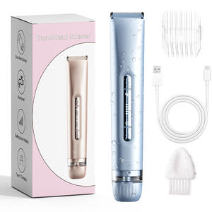 Nouveau rasoir électrique 2-en-1 à double tête, étanche IPX7, tondeuse pour le corps entier et le bikini, épilateur facial, tondeuse à cheveux, usage domestique - Product Image 1