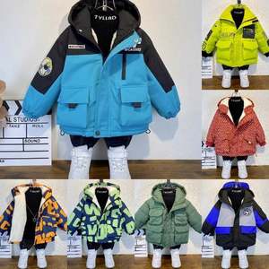 Manteau en coton pour enfants fille garçon veste épaistekidsfall et Winterlongthickeneddown veste - Product Image 5