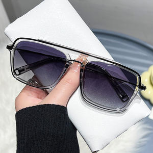 Lunettes de soleil unisexes YC2108, monture noire en métal TR, verres TAC, protection UV400, type 3, pour la conduite, la randonnée en plein air - Product Image 2