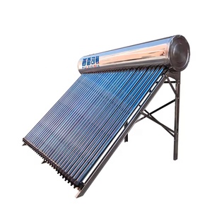 Calentador Solar Eléctrico de Tubos Evacuados Presurizados de Alta Eficiencia, 300 Litros, Tanque de Acero Inoxidable, Ahorro de Energía, Duradero - Product Image 3