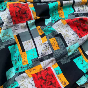 Tissu imprimé <span class=keywords><strong>Mango</strong></span> Vintage en polyester et élasthanne, crêpe Maza extensible dans les quatre sens, super doux pour robes - Product Image 6