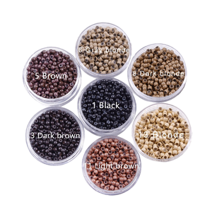 Nuevas Herramientas para Extensiones de Cabello, Nano Beads, 100 Piezas, Anillos Nano de 2.5mm, Cuentas de 2.5*1.5*2.0mm, Herramientas para Extensiones de Cabello, 7 Colores Opcionales - Product Image 4