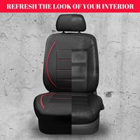 Fundas de Asiento de Coche Impermeables de Cuero PU para Todas las Estaciones, Compatibles con Airbag, para Sedán, SUV, Camioneta y Furgoneta, Venta al Por Mayor