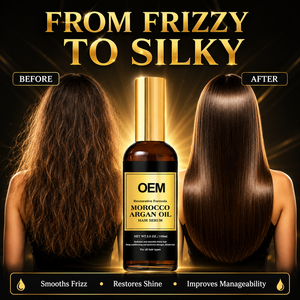 Suero capilar de aceite de argán OEM ODM a granel 100 ml, nutre, repara, fortalece y da brillo, tratamiento capilar para cabello seco y dañado - Product Image 6