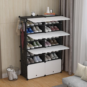 Armadio Moderno in <span class=keywords><strong>Plastica</strong></span> con 16 <span class=keywords><strong>Cubi</strong></span> per Scarpe, Arredamento per Soggiorno - Product Image 3