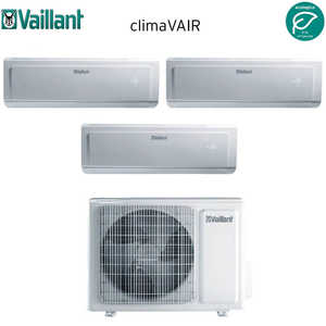 Aire acondicionado Vaillant Trial Split Inverter CLIMAVAIR PLUS VAI 8 series 9 + 9 + 9 con 2. 1 9000 + 9000 + 9000 + - Product Image 1