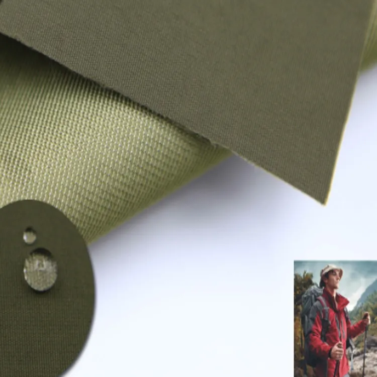 wholesale uniform fabric 100% Nylon 3 layers waterproof breathable ptfe fabric with tricot