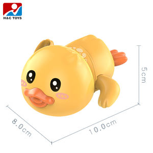 Juguete de natación de patito de plástico para niños en cadena de bolsa Opp para 5 <span class=keywords><strong>a</strong></span> 7 <span class=keywords><strong>a</strong></span>ños Juego de agua en el baño Juego de natación para niños - Product Image 4